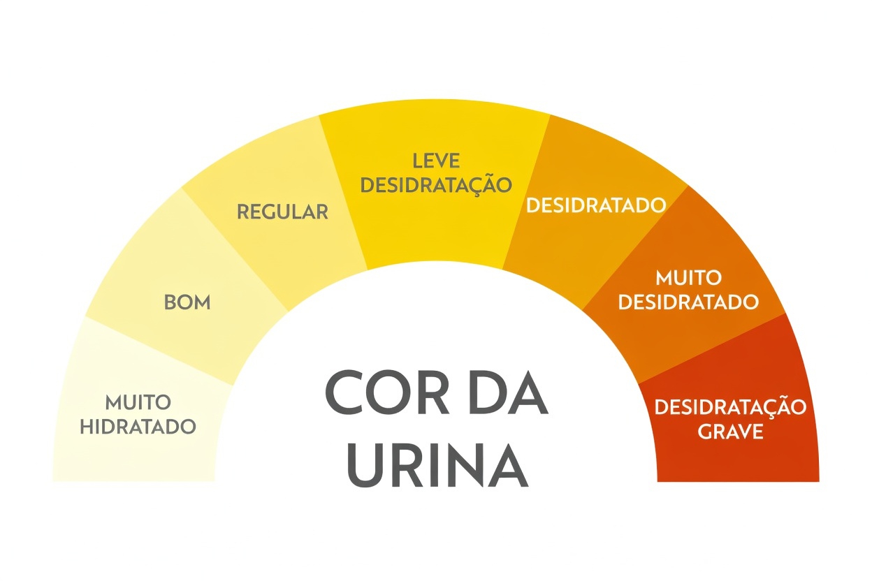 O que a cor da sua urina significa: um guia completo para entender os sinais de hidratação