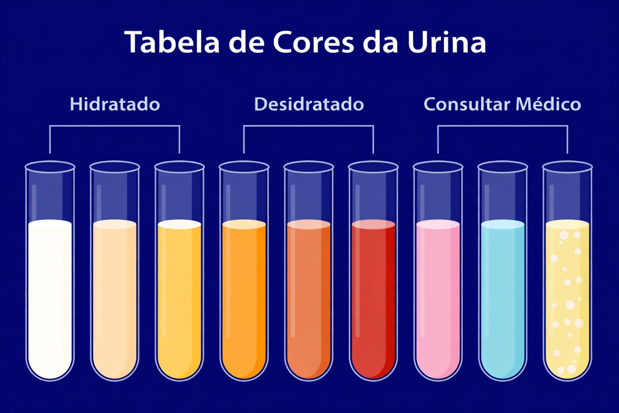 O que a cor da sua urina significa: um guia completo para entender os sinais de hidratação