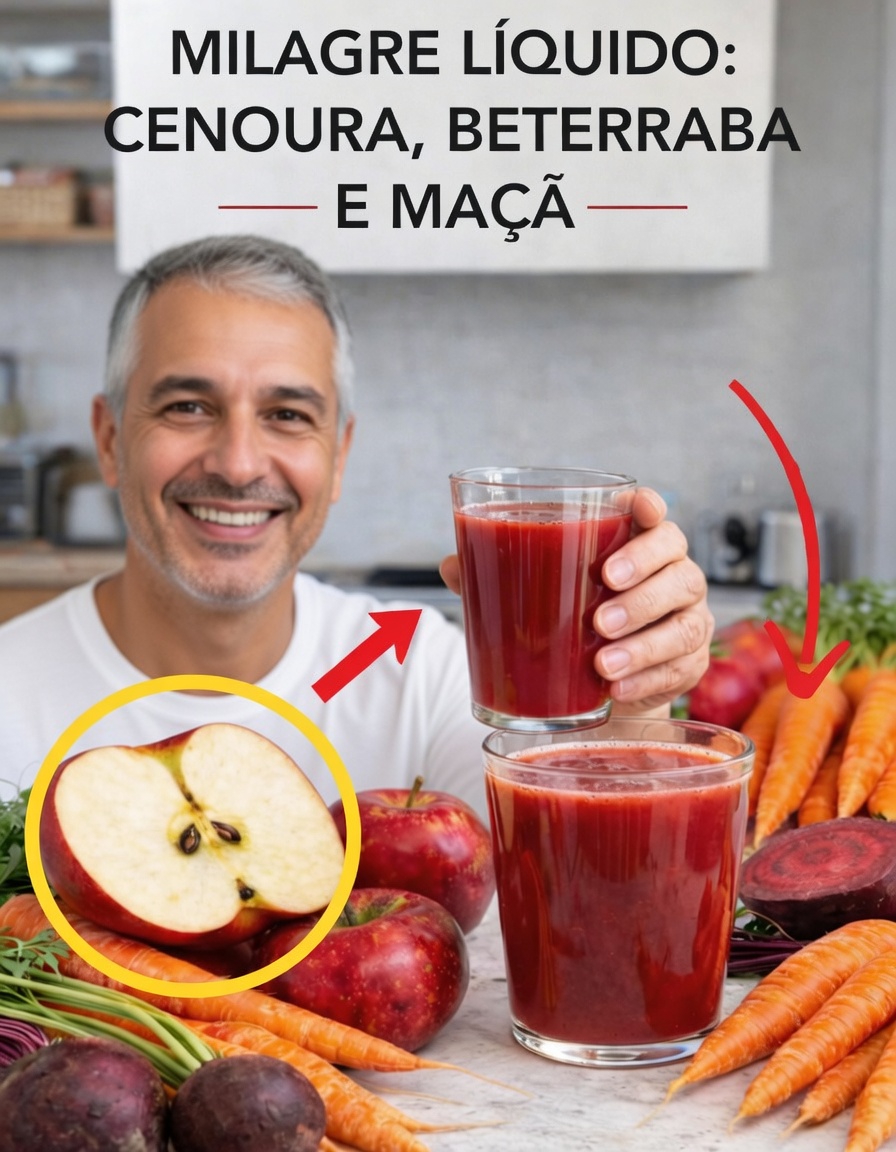 Aprenda a Preparar uma Deliciosa Receita de Suco de Cenoura, Beterraba e Maçã para a Sua Rotina Diária