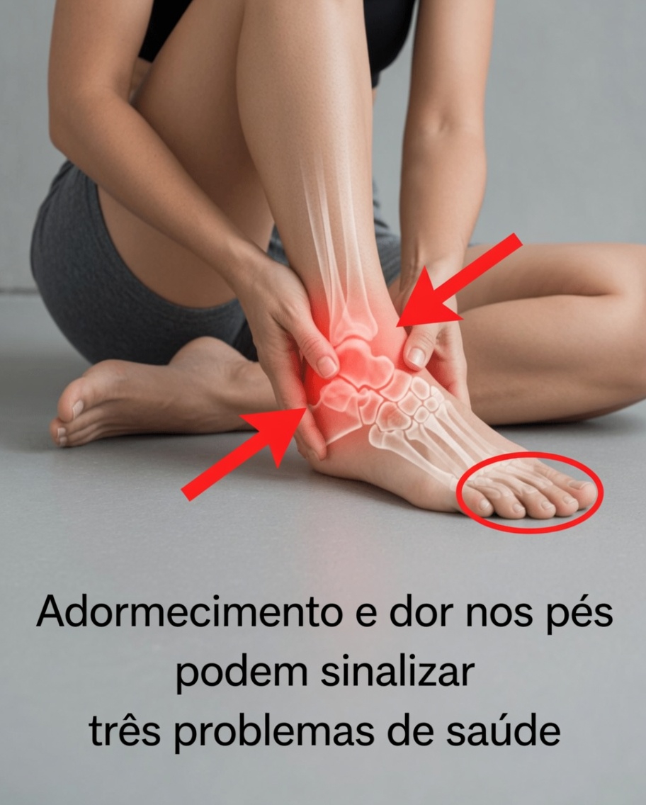 Descobrindo o que a dormência e a dor nos pés podem sinalizar sobre três problemas de saúde comuns