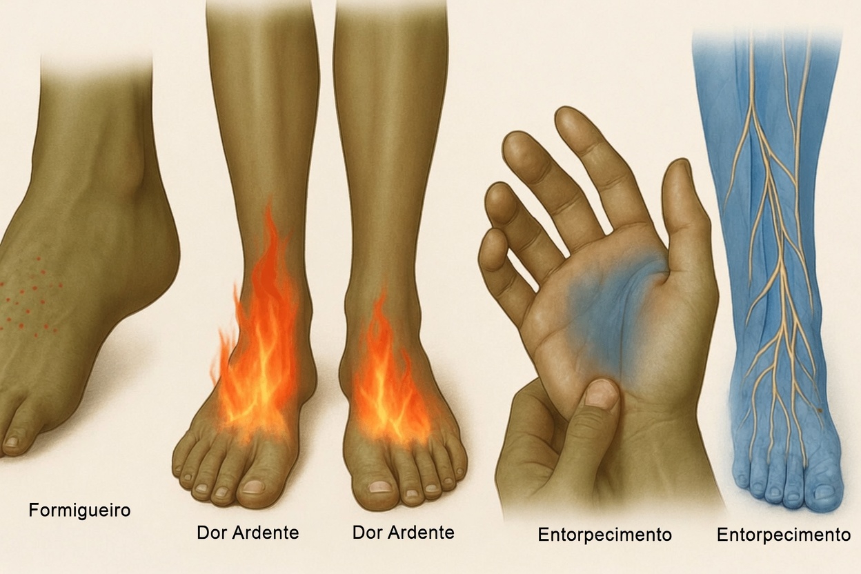 Descobrindo o que a dormência e a dor nos pés podem sinalizar sobre três problemas de saúde comuns