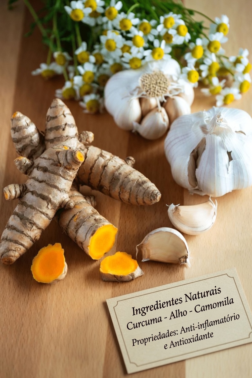Como Fazer uma Infusão Calmante de Cúrcuma, Alho e Camomila: Um Guia Simples para Sua Rotina Diária de Bem-Estar