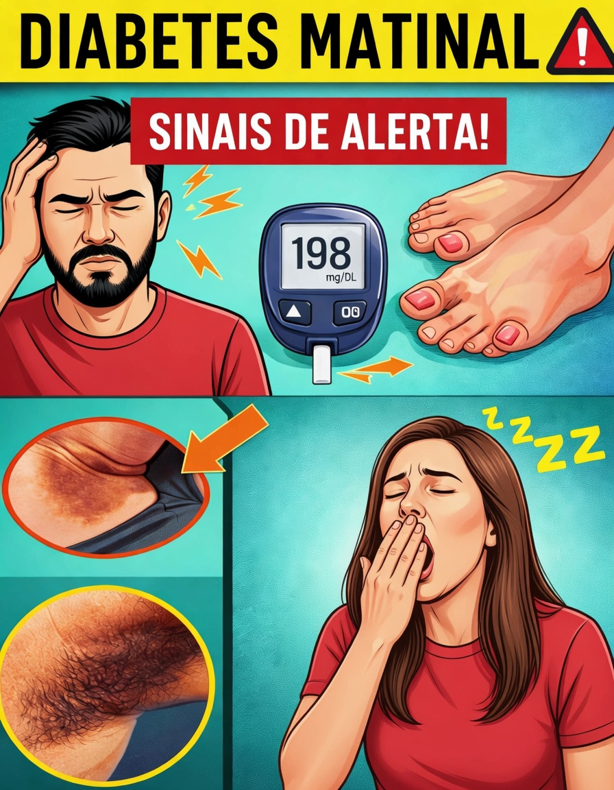 Descubra 7 Sinais Comuns Pela Manhã que Podem Indicar Diabetes e o que Você Pode Fazer a Respeito