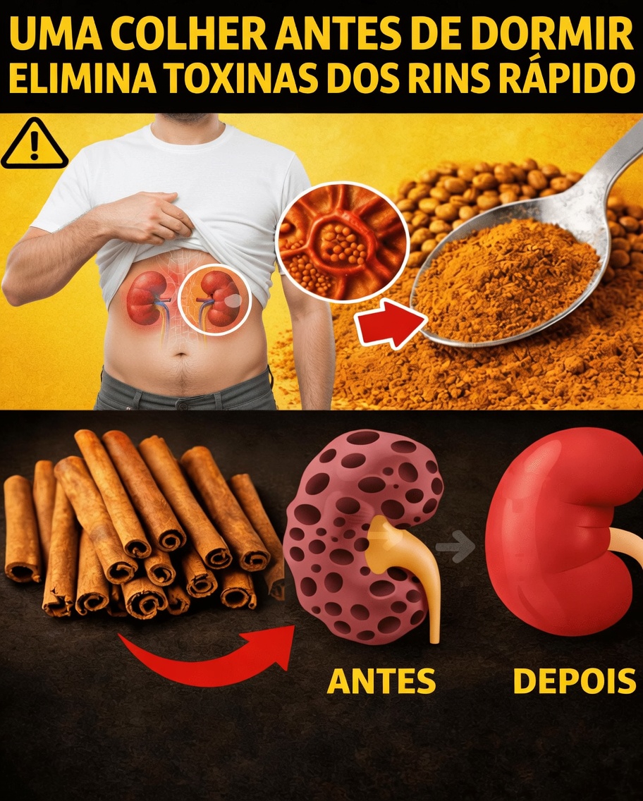 Explorando os Potenciais Benefícios da Canela para a Saúde dos Rins: Um Simples Hábito Noturno para Idosos