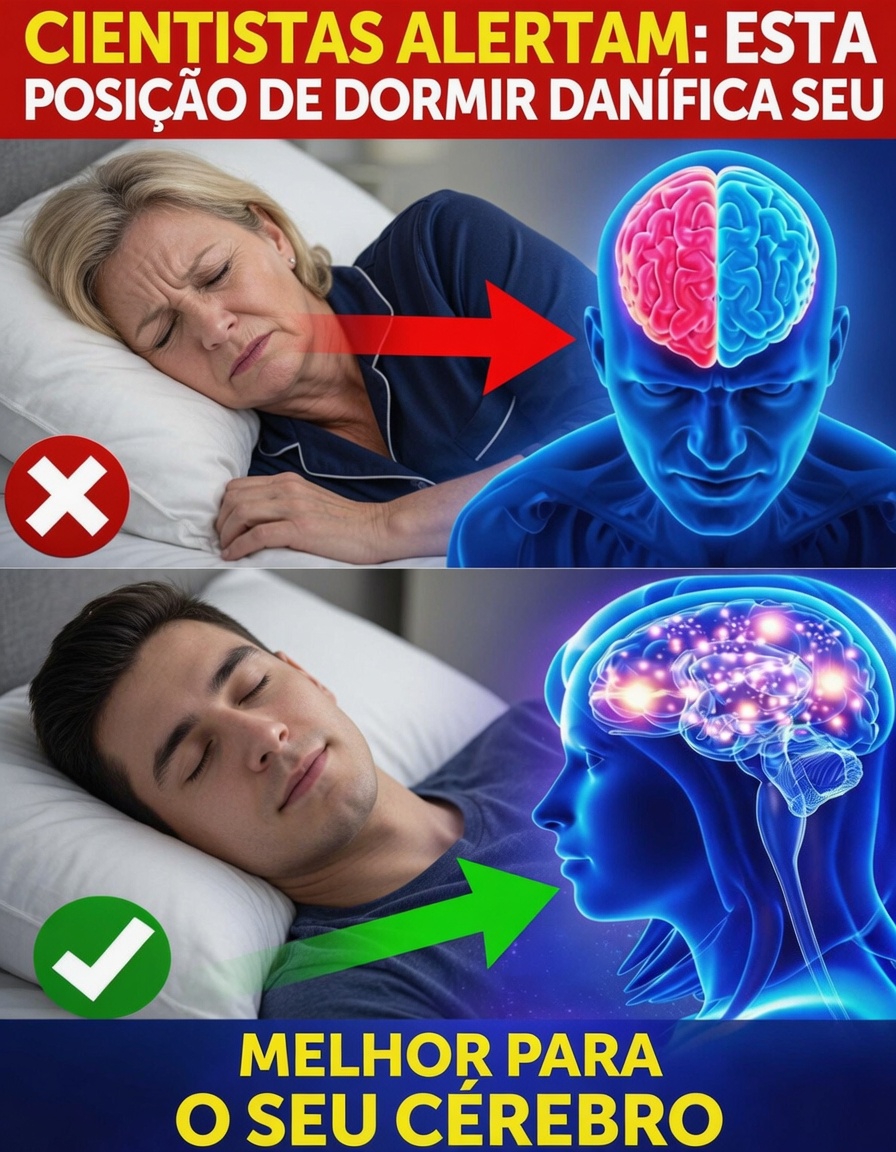 A sua posição ao dormir pode influenciar a saúde do cérebro? Explorando pesquisas e dicas práticas para um melhor descanso