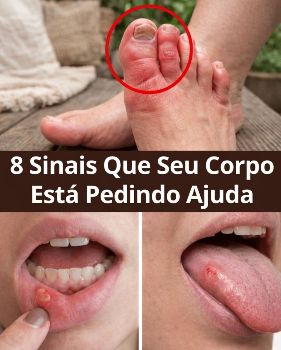 Quais são os 8 sinais de que seu corpo está pedindo socorro e como reagir?