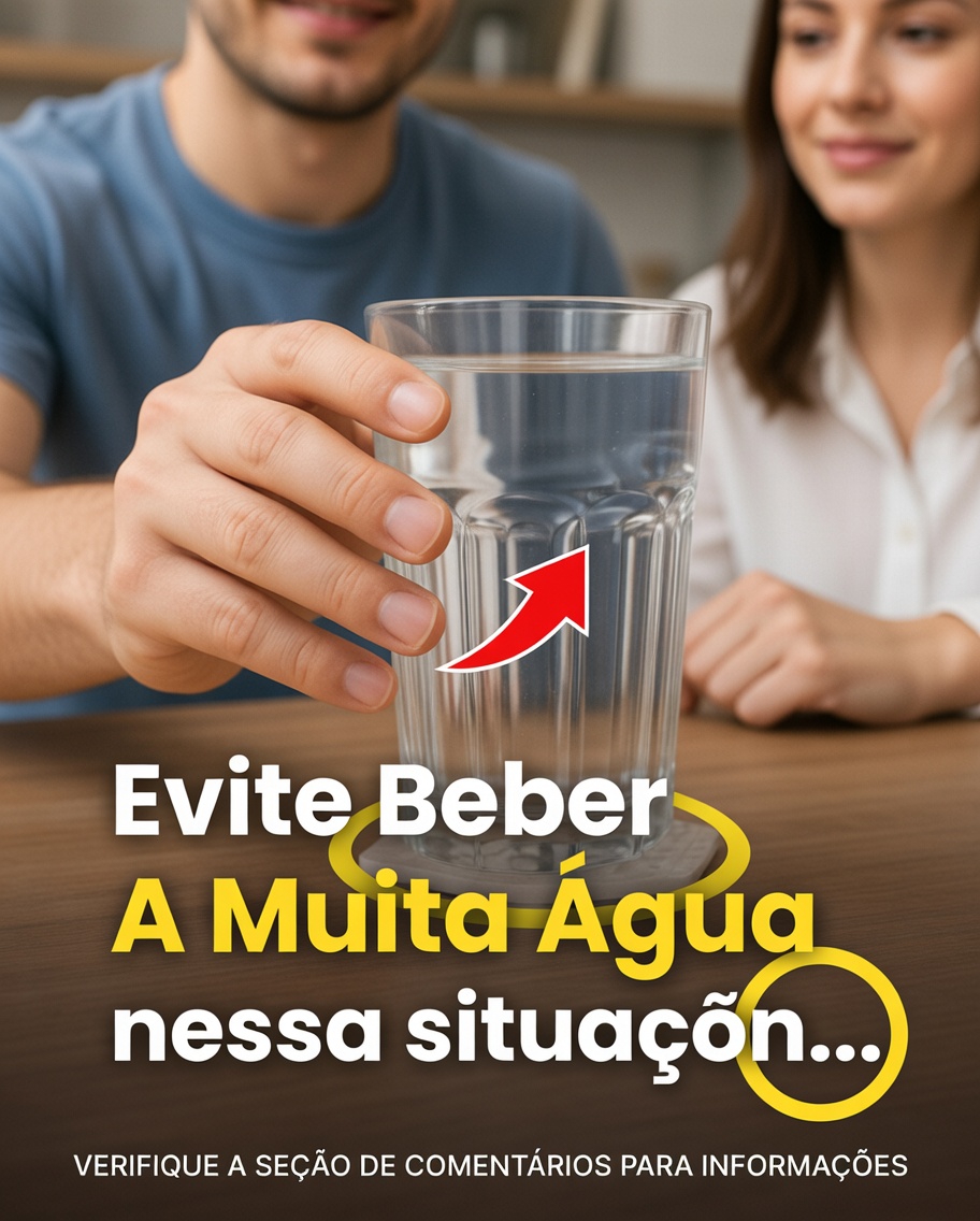 Quando você deve evitar beber muita água? 6 momentos importantes para ficar atento