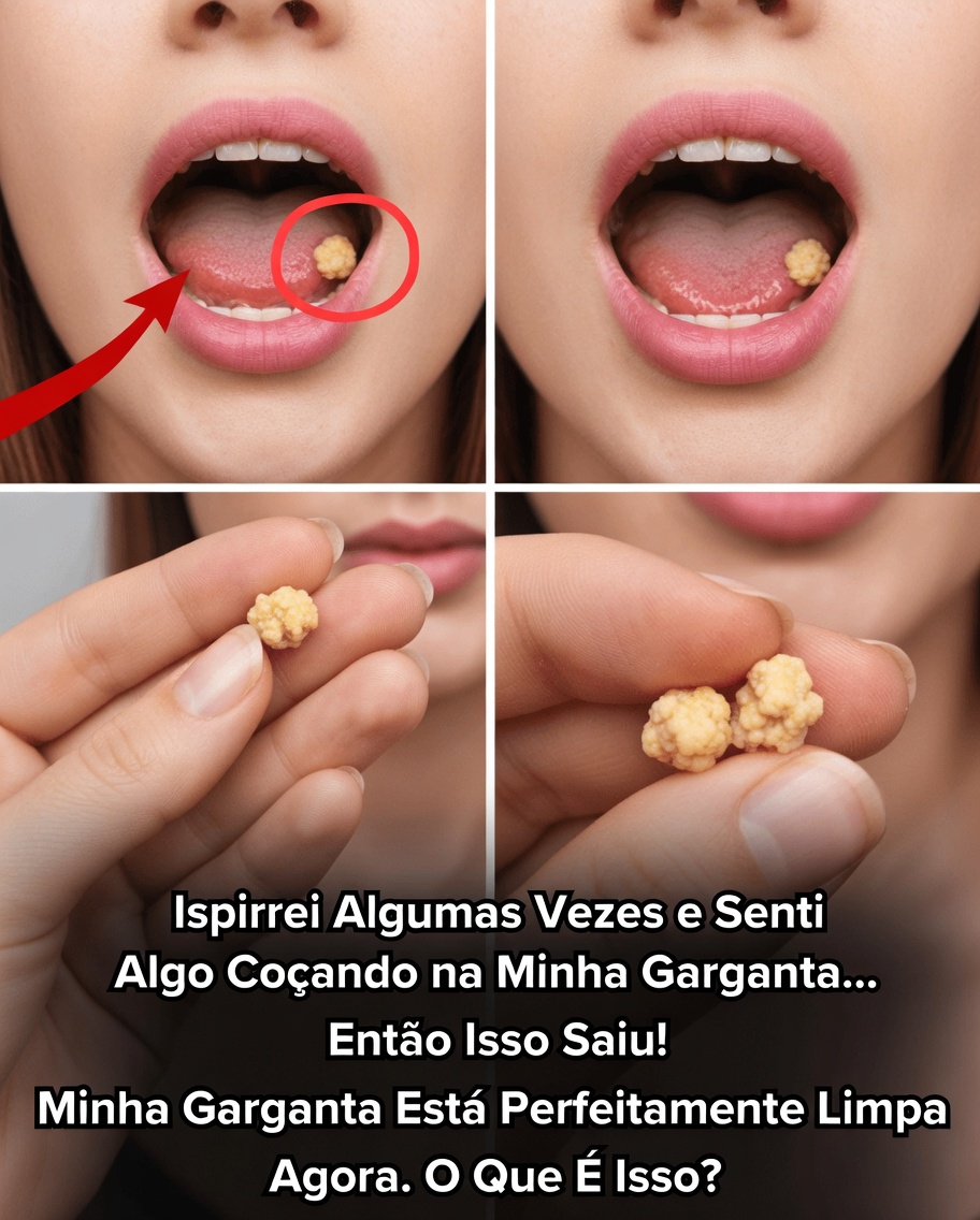 O Que É Aquele Caroço Estranho Que Você Tossiu Depois de Espirrar? Explorando os Cálculos Amigdalianos e o Que Eles Significam