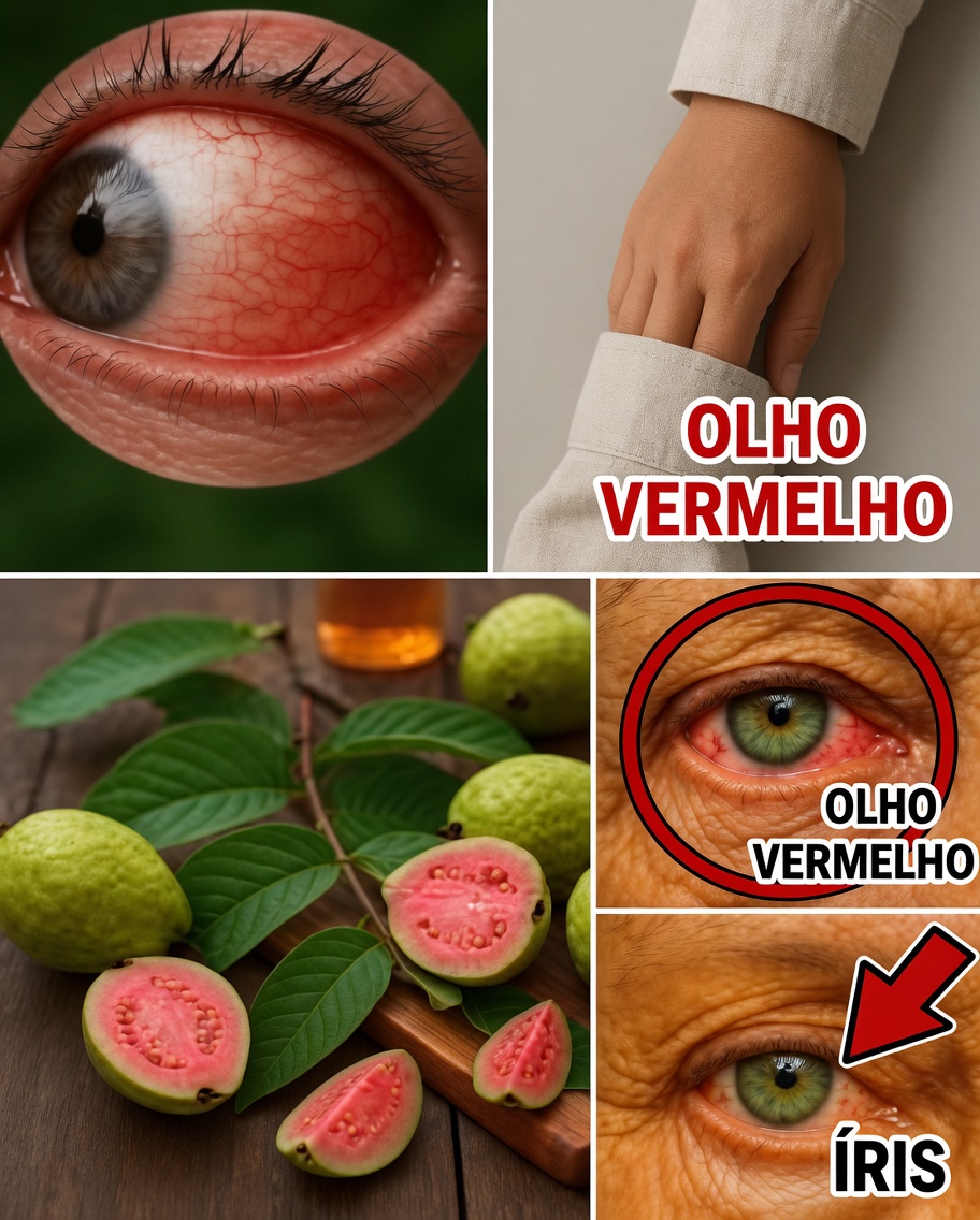 Goiaba: a fruta tropical que pessoas com mais de 60 anos podem consumir diariamente para ajudar a manter a visão mais nítida e o conforto dos olhos