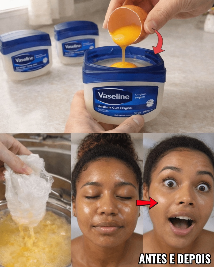 Chega de Rugas aos 65! A Máscara Noturna de Gema de Ovo e Vaselina que Deixou o Rosto da Minha Mãe Tão Preenchido que as Amigas Dela Acharam que Ela Fez Preenchimento