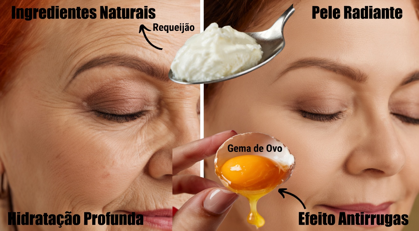 Chega de Rugas aos 65! A Máscara Noturna de Gema de Ovo e Vaselina que Deixou o Rosto da Minha Mãe Tão Preenchido que as Amigas Dela Acharam que Ela Fez Preenchimento