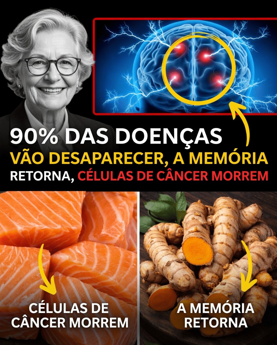 O Segredo de um Nobel de 96 Anos para se Manter Lúcido: Os Alimentos que Favorecem a Longevidade do Cérebro (Comprovados por Ciência Revolucionária)