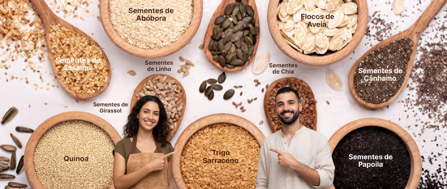 Mesmo com mais de 90 anos? Coma estas 3 sementes todas as manhãs para fortalecer sua visão e o poder do seu cérebro (ciência real + ritual diário fácil)