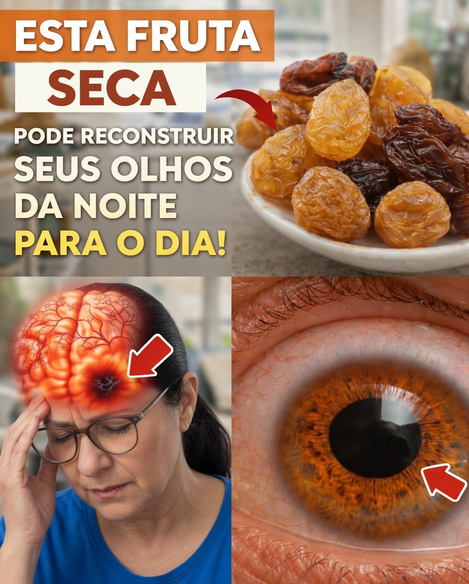 Mesmo Depois dos 90? Coma Estas 3 Frutas Secas Todas as Manhãs para Fortalecer a Visão e o Poder do Cérebro (Ciência Real + Ritual Diário Fácil)