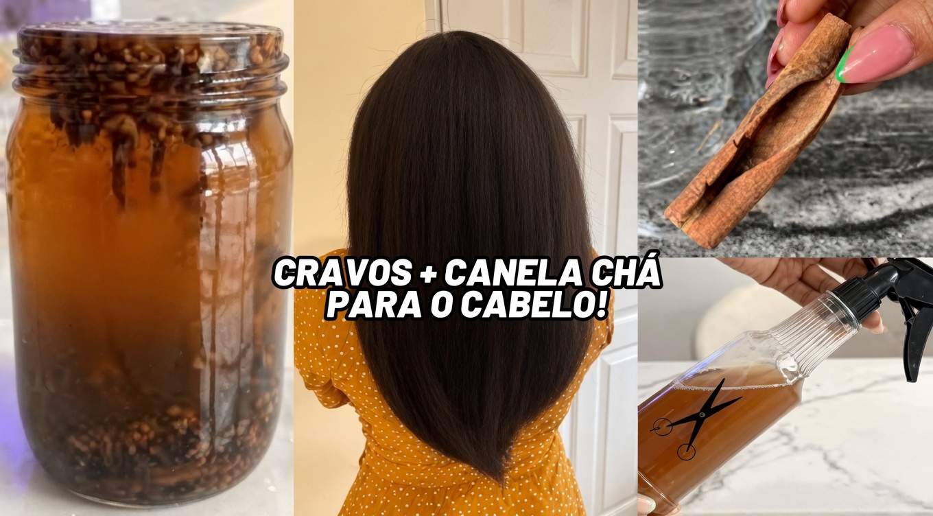 Cravos-da-índia e canela: o segredo picante para cabelos mais grossos e que crescem mais rápido