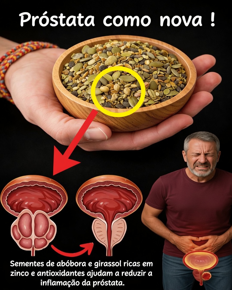 Alívio Natural para a Inflamação da Próstata: 3 Remédios Simples com 2 Ingredientes que Podem Ajudar no Conforto e na Função – Sustentados pela Tradição e por Pesquisas Emergentes