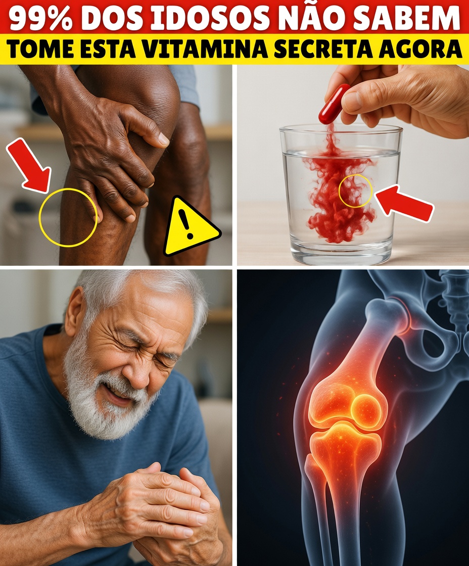 IDOSOS, ESTA vitamina acaba com as cãibras e restaura a força das pernas como se você tivesse 40 anos!
