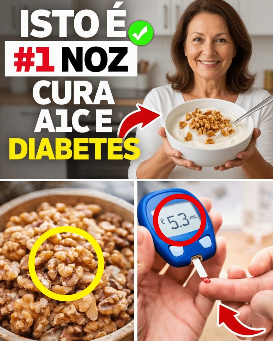 A castanha nº 1 para diabéticos que os médicos recomendam para o suporte diário da glicemia