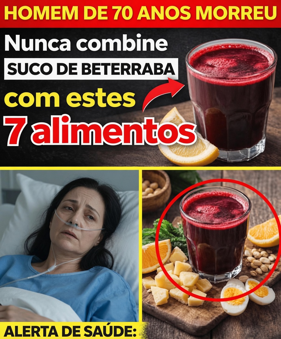 Mais de 60? O que os idosos devem saber sobre combinar suco de beterraba com estes 7 alimentos comuns para o conforto diário