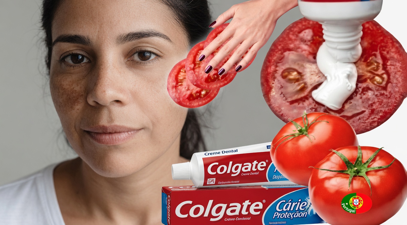 Descubra a máscara facial viral de pasta de dente e tomate que muitos estão experimentando para a aparência de poros menores, manchas escuras atenuadas, pele mais iluminada e redução mais suave dos pelos faciais