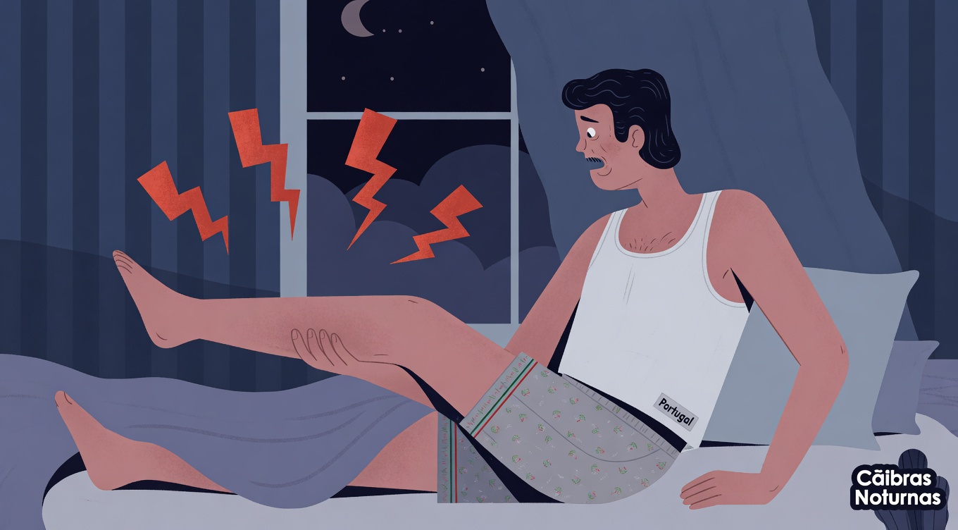Cãibras nas pernas à noite: o que elas podem significar e hábitos simples para mais conforto ao dormir