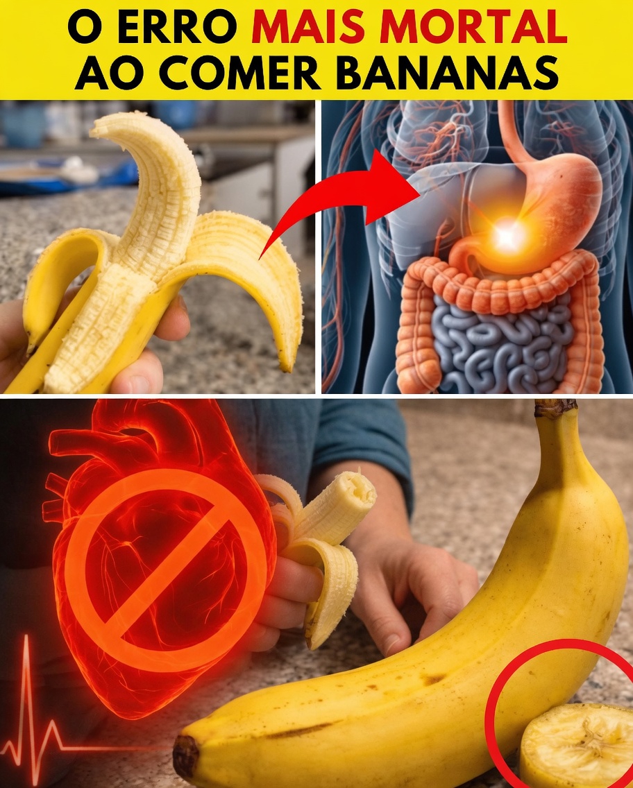 8 erros graves que você está cometendo ao comer bananas – pare com eles agora para aumentar sua energia e digestão