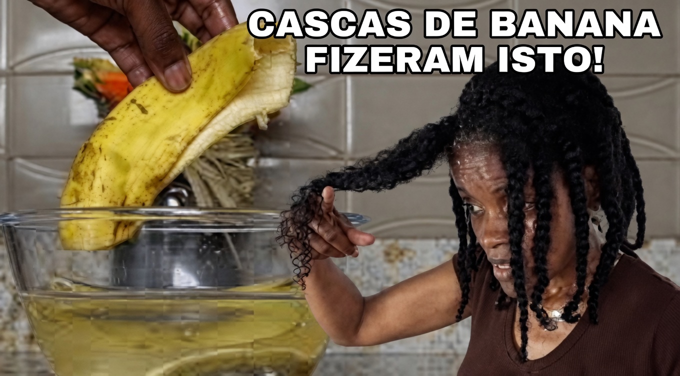 Descubra como as cascas de banana podem ajudar a ter cabelos mais saudáveis e fortes: 7 formas naturais de experimentar