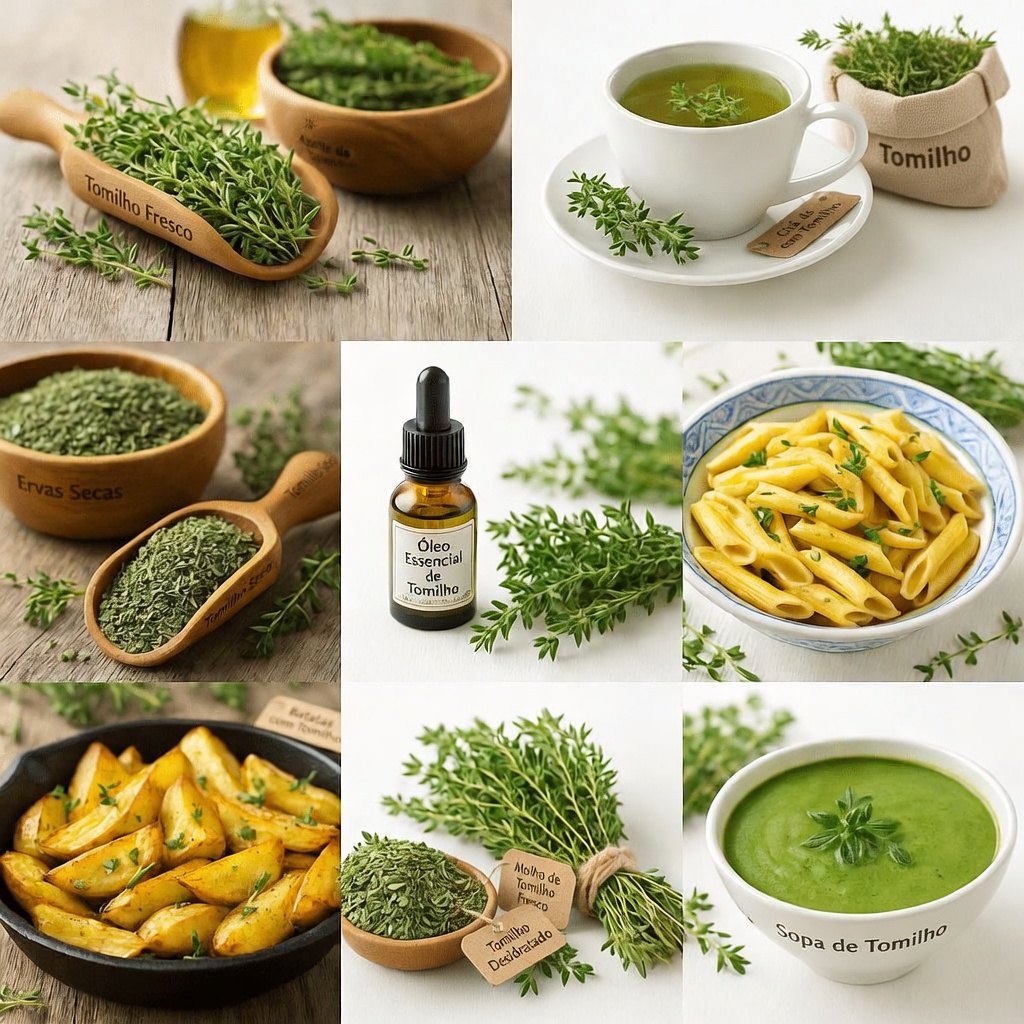 Descubra o Tomilho para o Bem-Estar Diário: 35 Benefícios, Propriedades Principais e Receitas Naturais Simples para Experimentar em Casa