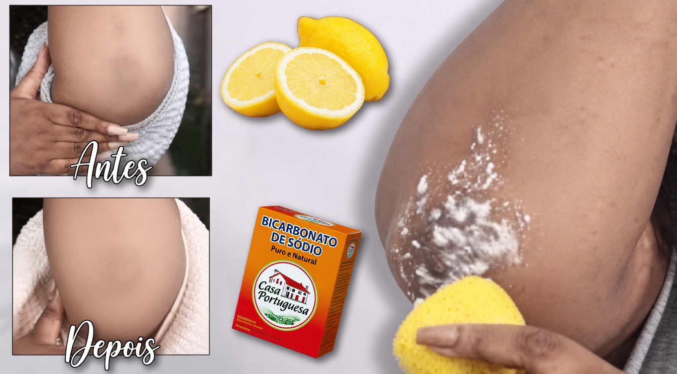Como você pode clarear suavemente cotovelos, joelhos e axilas escurecidos com uma simples rotina de limão em casa?