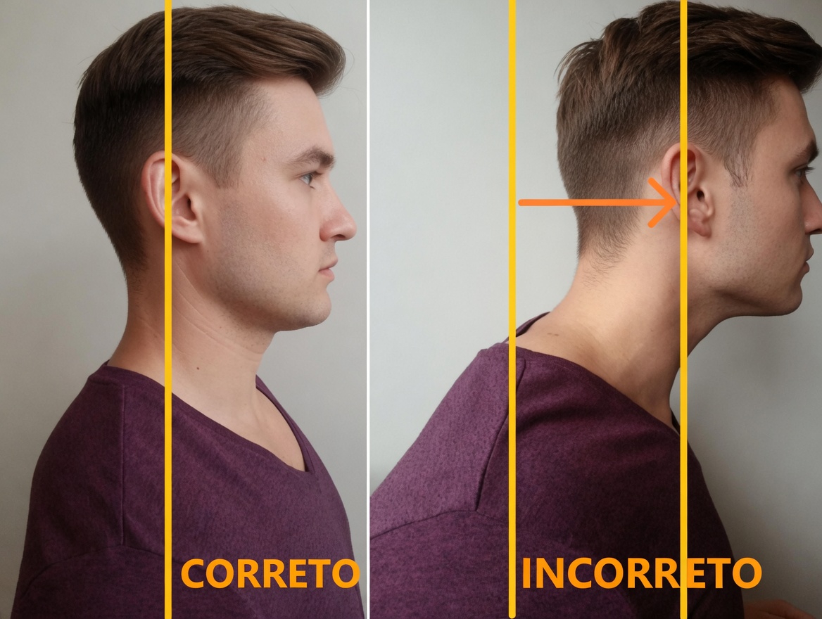 Como ajudar a melhorar a postura da cabeça projetada para a frente após os 60 em apenas 4 minutos com uma rotina suave