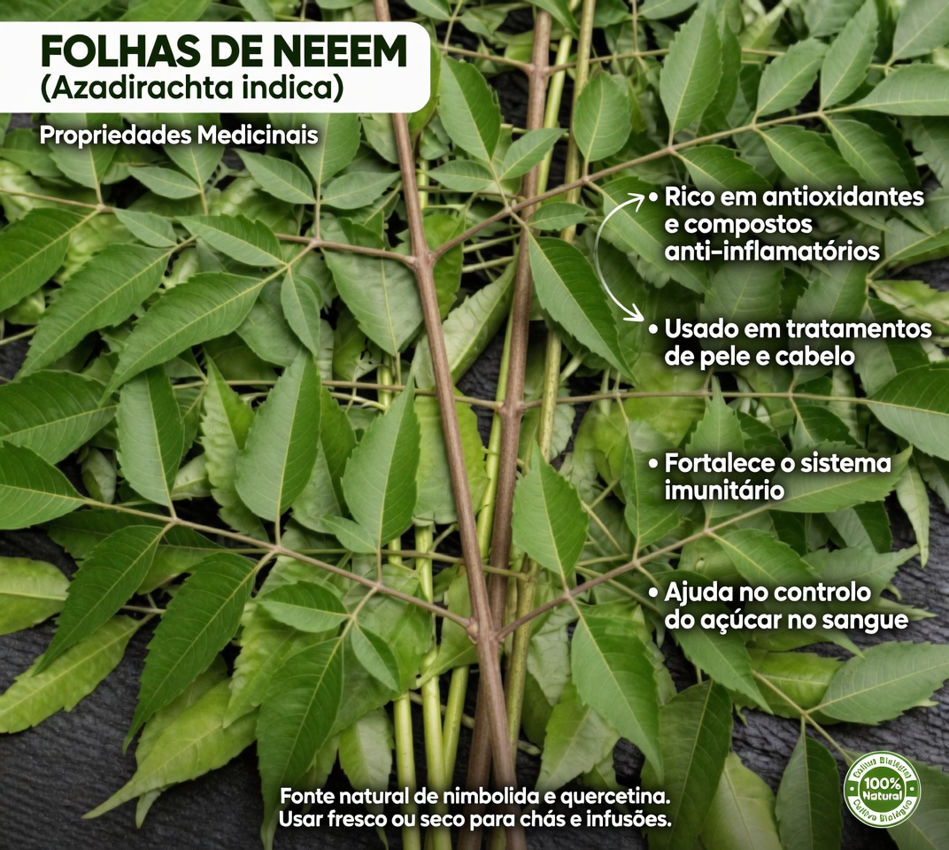 Folhas de Neem para uma Saúde Melhor: Benefícios, Usos Práticos e Formas Seguras de Incorporá-las Naturalmente