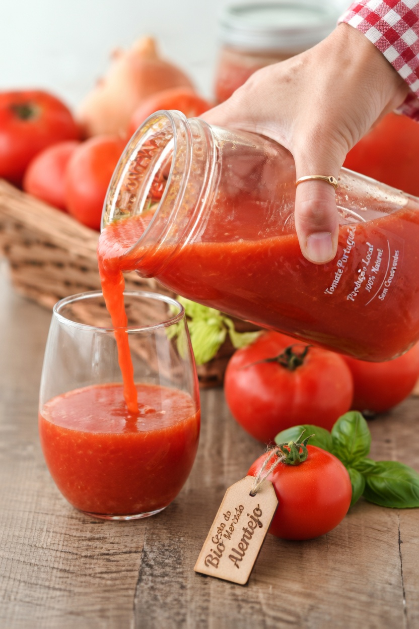Tomate, alho e suco de limão: uma bebida natural que desperta a curiosidade de muitos homens com mais de 40 anos