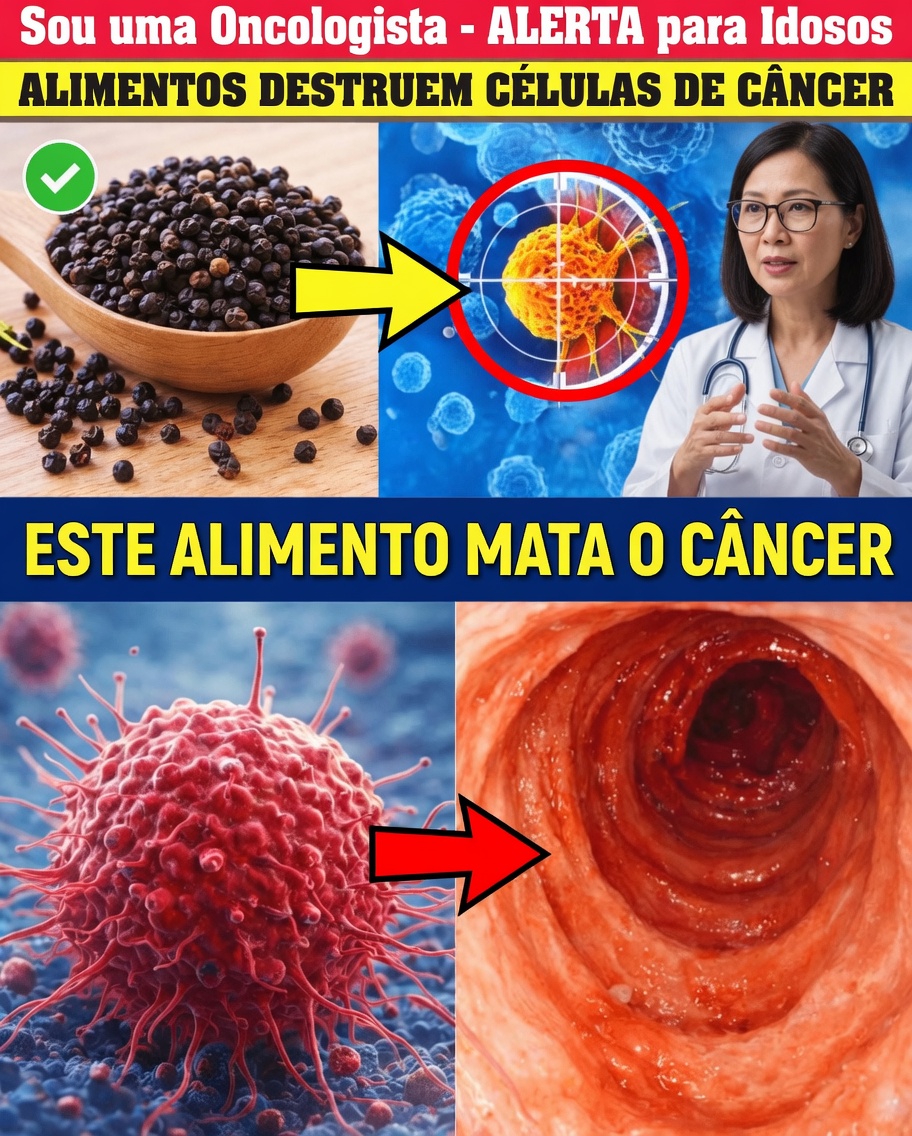 Sou oncologista: idosos, estes 10 alimentos podem ajudar seu corpo a combater células anormais