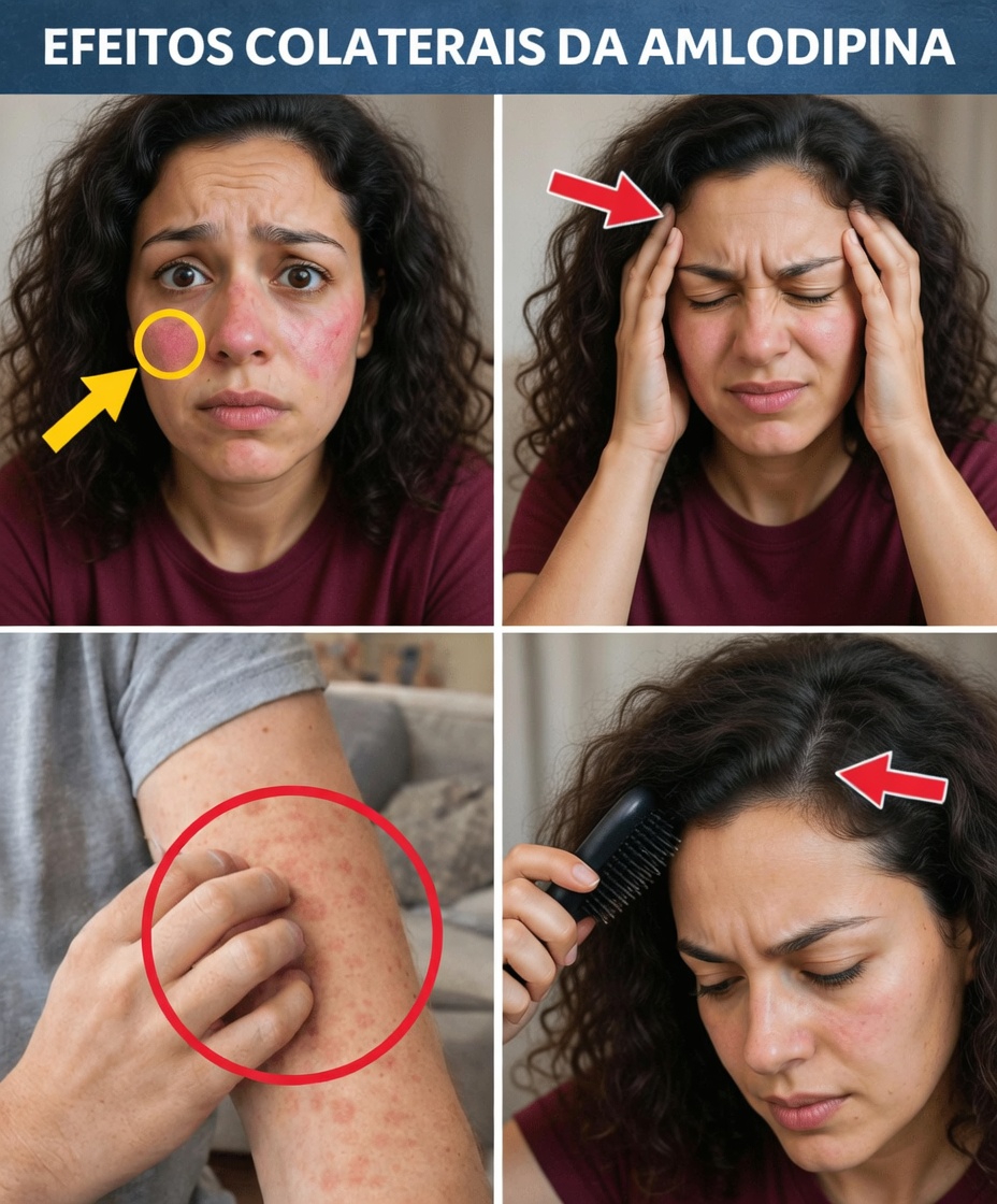 Efeitos colaterais da amlodipina: o que eles significam e hábitos diários simples que podem ajudar a melhorar seu conforto