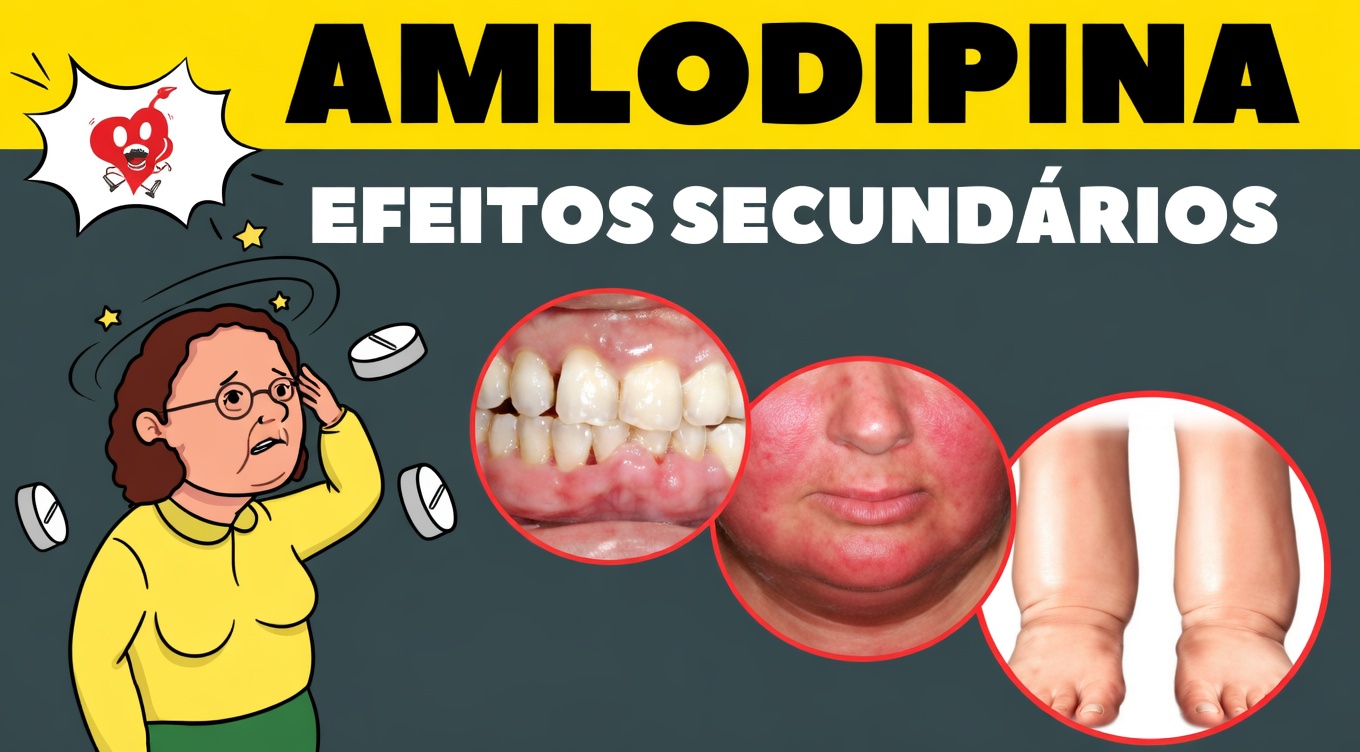 Efeitos colaterais da amlodipina: o que eles significam e hábitos diários simples que podem ajudar a melhorar seu conforto