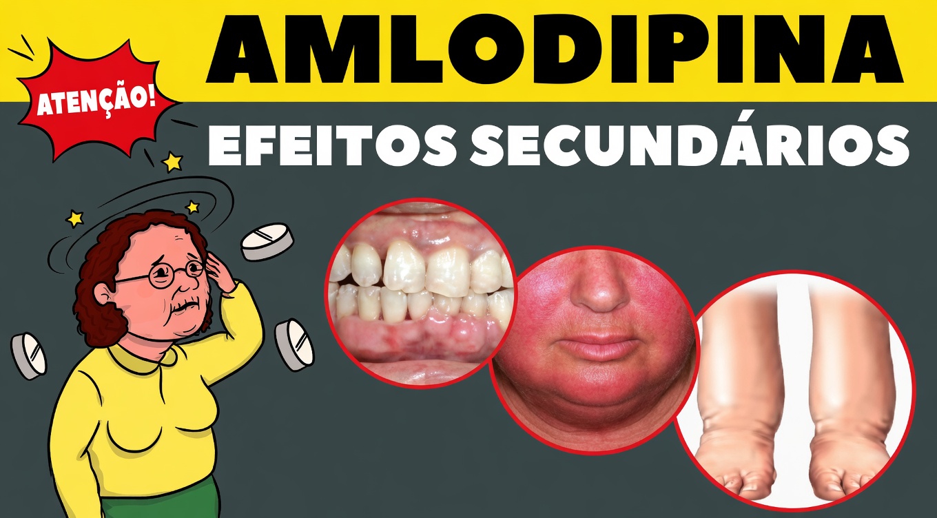 Efeitos colaterais da amlodipina: o que eles significam e hábitos diários simples que podem ajudar a melhorar seu conforto