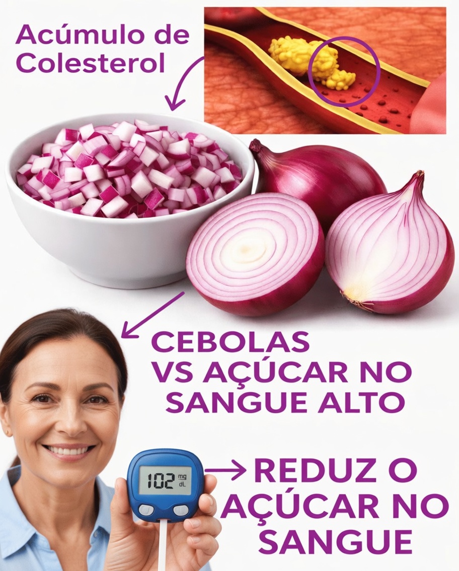 O Segredo Surpreendente da Cebola Roxa de Que Todo Mundo Está Falando (E o Que a Ciência Realmente Diz Sobre o Açúcar no Sangue)