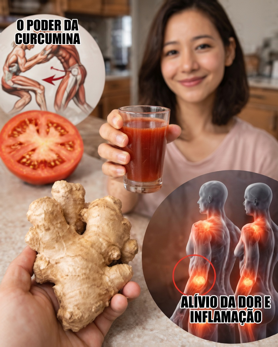 Tônico Energético 100% Natural: Mantenha-se Forte por 8 Horas Seguidas com Este Reforço de Gengibre e Tomate