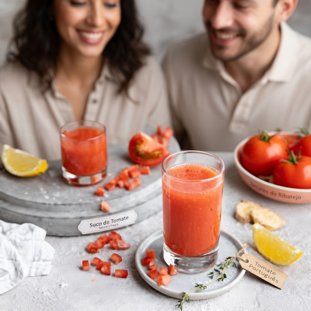 Tônico Energético 100% Natural: Mantenha-se Forte por 8 Horas Seguidas com Este Reforço de Gengibre e Tomate