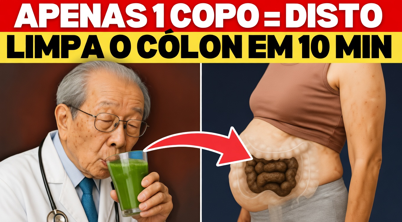 O Médico Mais Velho do Japão Compartilha Sua Simples Bebida Matinal de 1 Copo para Ajudar a Melhorar a Saúde do Cólon e a Digestão Naturalmente