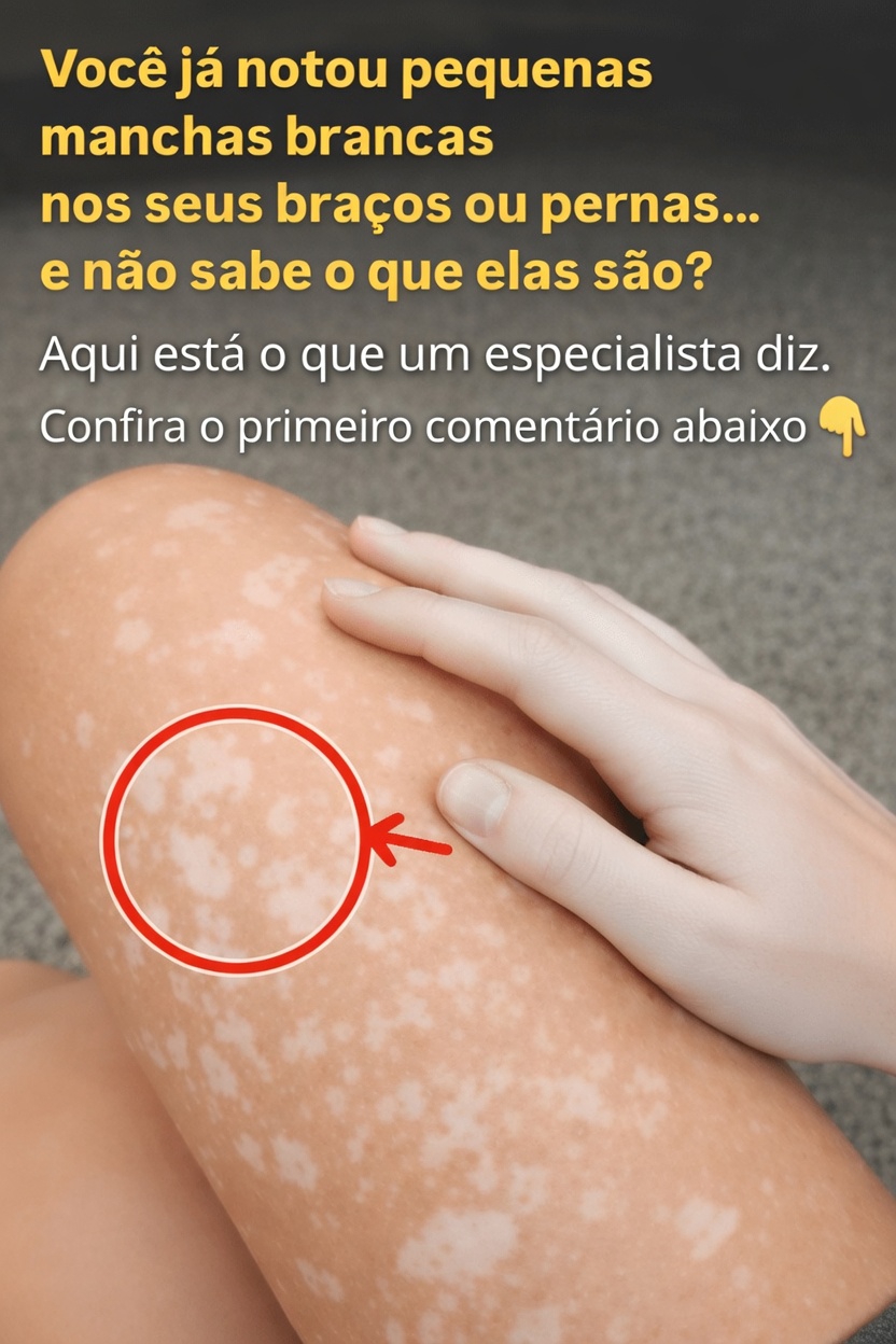 Por que manchas brancas aparecem na sua pele: causas comuns que vale a pena conhecer