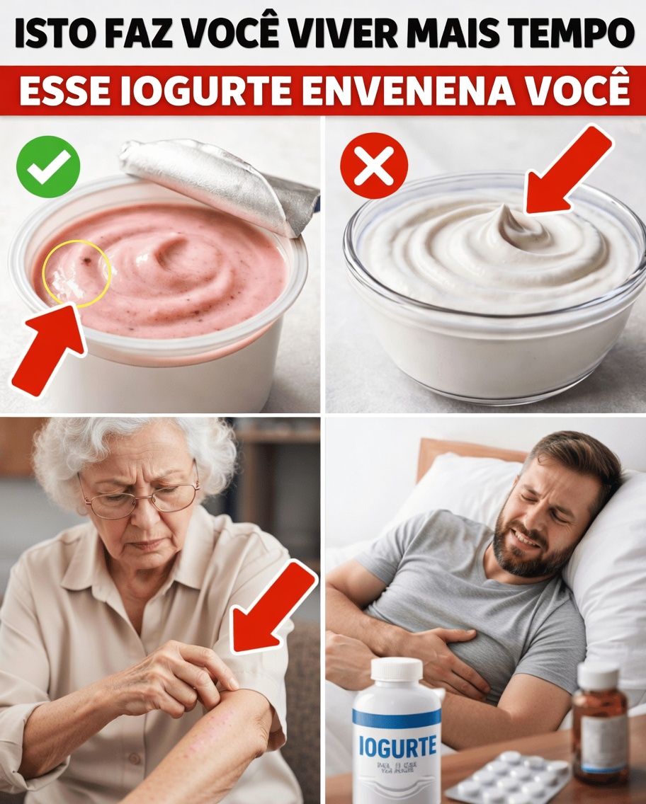 Mais de 65 anos? Os 4 PIORES iogurtes que você NUNCA deve comer e os 4 que você DEVE comer diariamente para dicas de saúde para idosos