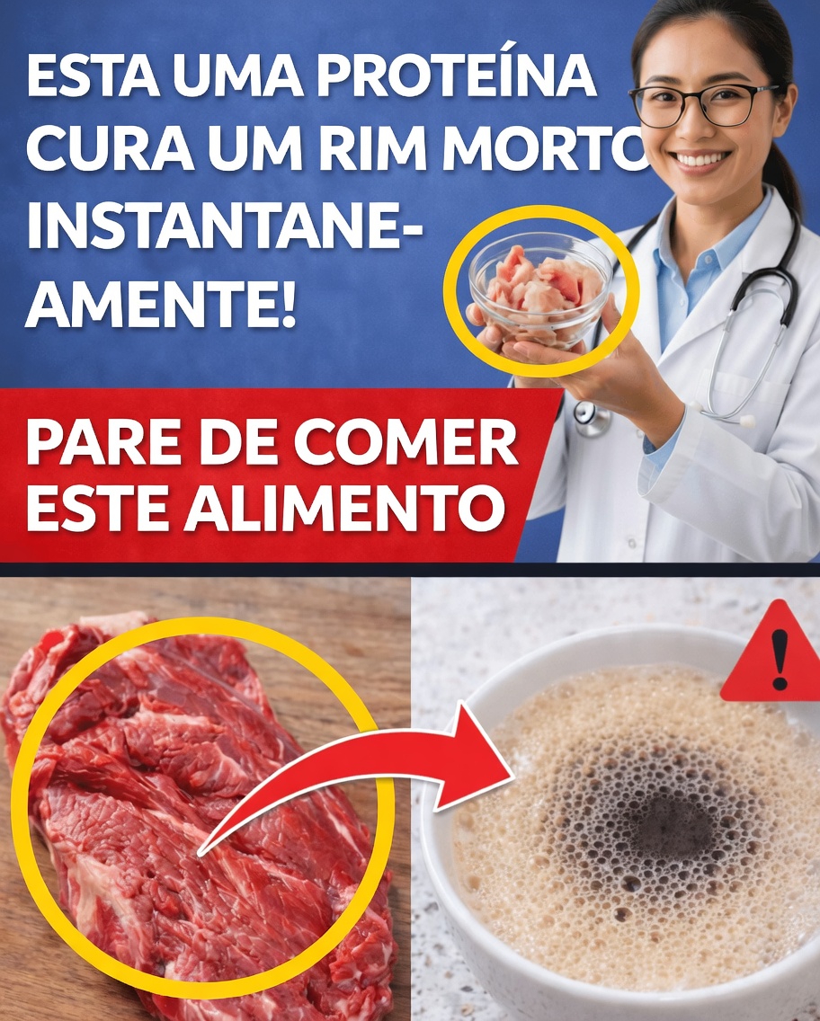 6 proteínas que idosos com problemas renais devem limitar – além de 4 alternativas seguras para consumir diariamente
