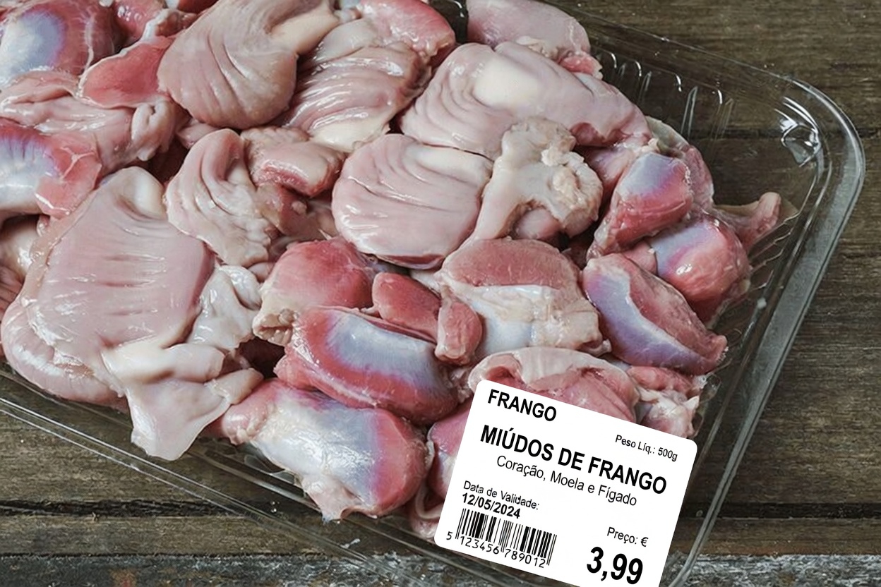 Você sabia que moelas de frango fornecem naturalmente alto teor de proteína e minerais essenciais para a sua dieta diária?