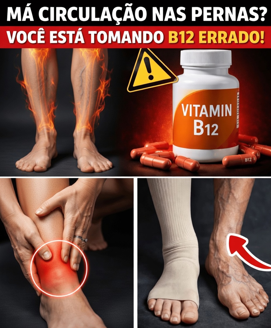 Idosos: vocês estão tomando suplementos de vitamina B12 da maneira errada? Um médico explica os erros mais comuns entre os adultos mais velhos