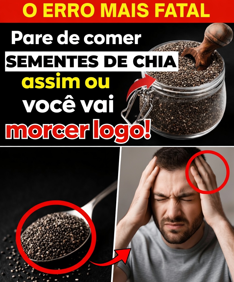 Vai Comer Sementes de Chia? Evite Estes 5 Erros Perigosos que os Idosos Precisam Conhecer!