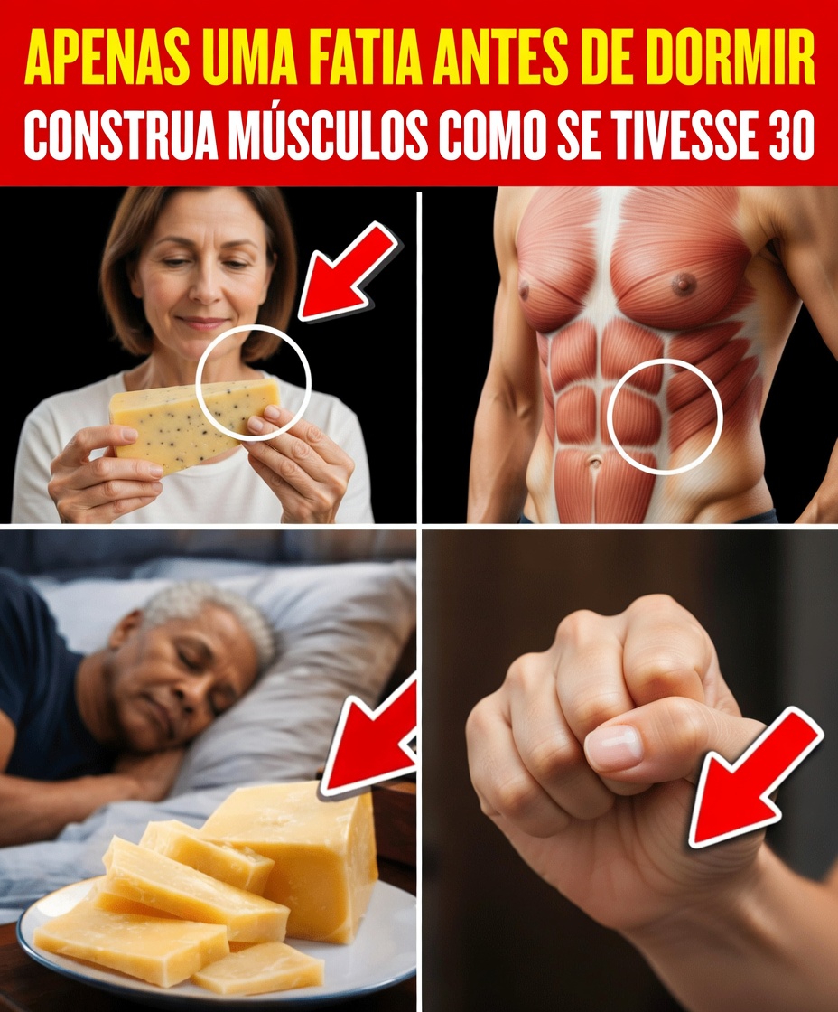 5 QUEIJOS 1.000x MELHORES QUE OVOS PARA GANHAR MÚSCULOS DEPOIS DOS 70!