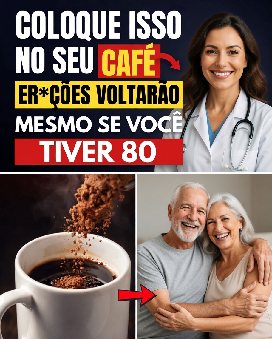Urologistas: adicionar isto ao seu café ajuda a manter uma circulação saudável e a vitalidade masculina à medida que envelhece