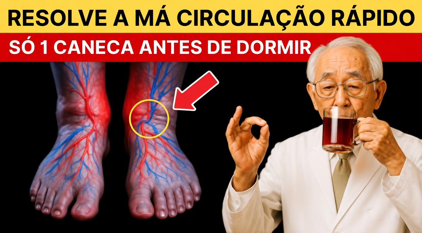 Mais de 60? Beba ISTO para Aumentar Rapidamente o Fluxo Sanguíneo nas Pernas | Dicas de Saúde para Idosos