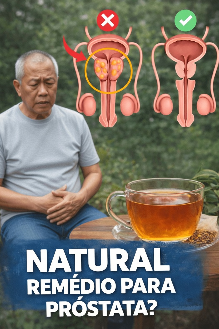 A Bebida de Ervas que Reduz a Inflamação da Próstata e Diminui o Risco de Câncer: Use-a Diariamente